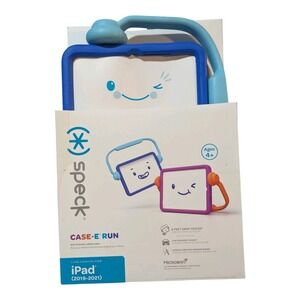Speck Case-E Run Kid Friendly Table Case For Apple iPad 2019-2021 - Blue